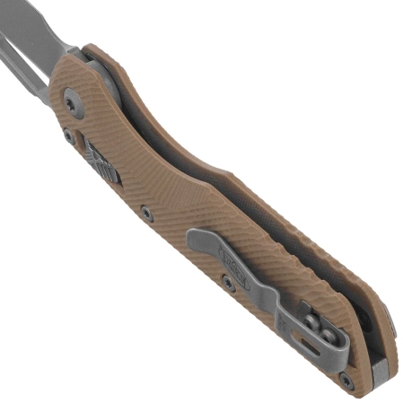 Microtech MSI S/E Knife Tan Fluted G10, Apocalyptic M390MK by Tony Marfione (210-10APFLGTTA)