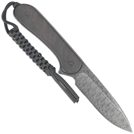 Civivi Elementum Fixed Tactical Knife Black Ebony Wood, Damascus (C2105-DS1)