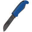 Nóż składany żeglarski MAC Coltellerie Boat 2 Blue PP/TPE,  Satin W 1.4034 (MC BOT2.B)