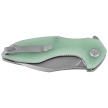 Nóż składany Kubey Nobel Jade G10, Beadblasted 14C26N (KU236M)