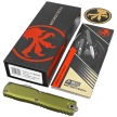 Microtech Ultratech Gen IV S/E OTF Knife OD Green Aluminum, Apocalyptic M390MK by Tony Marfione (11214-10APOD)