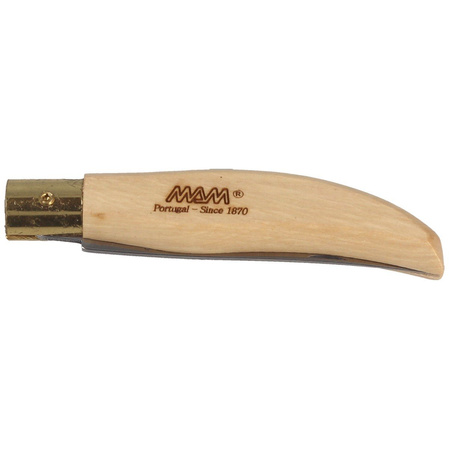MAM Iberica Big Pocket Knife, Light Beech Wood 90mm (2015-LW)