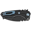 Nóż składany Medford Praetorian T Tanto Black PVD Titanium w/Teal Pinstriping, Teal HW/Clip, Black PVD 3V by Greg Medford