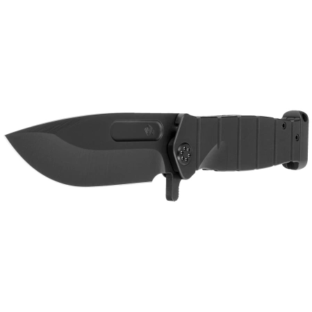 Medford USMC FF Black DLC Titanium, Black HW/Clip, Black DLC S45VN by Greg Medford (MK2044TQ-30PV-TFCF-PP)