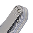 Bestech Mothus Blue Titanium, Satin M390 by Kombou Knife (BT2206A)