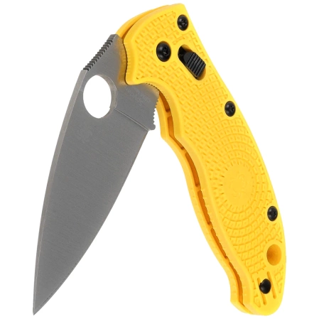 Nóż składany Spyderco Manix 2 Lightweight Salt Yellow FRN, Satin MagnaCut by Eric Glesser (C101PYL2)