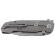 Reate District 9 V2 Knife Bead Blast Titanium/Carbon Fiber, Satin 154CM (9D-V2 TBB SAT)