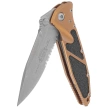 Microtech Socom Elite S/E-M Knife Tan Aluminum, Apocalyptic P/S M390 by Tony Marfione (160-11APTA)