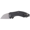 CIVIVI Knife Hadros Black Micarta, Satin Finish by Dylan Mallery (C20004-1)