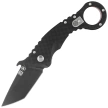 Spartan Blades Ronin Shoto Black G10, Black 154CM by Tu Lam (SFBL9BK)