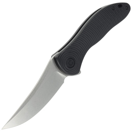 Civivi Synergy3 Black G10, Stonewashed Nitro-V by Jim O'Young (C20075A-1)