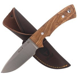 Muela Full Tang Knife with Olive Wood 90mm (RHINO-9.OL)