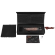 Nóż składany Reate PL-6 Red / Black Micarta, Black PVD Nitro-V (PL-6 RDBKM PVD)