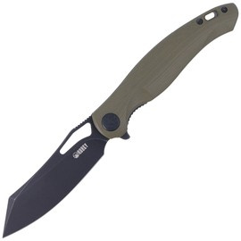 Nóż składany Kubey Drake KU239B OD Green G10, Darkwashed AUS-10 by Maksim Tkachuk