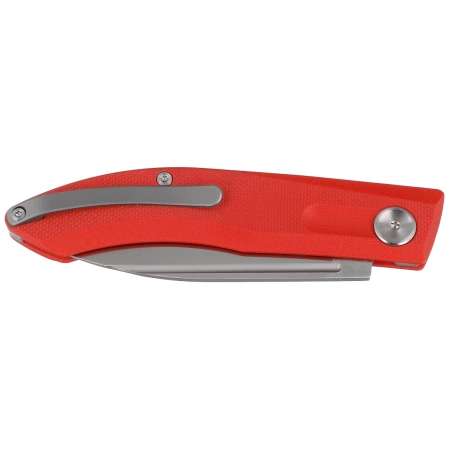 Real Steel Stella Red G10, Satin VG-10 by Poltergeist Works (7058)