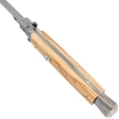 Nóż sprężynowy Frank Beltrame Stiletto Bayonet 28cm Olive Wood, Polished 420 MA5M (FB 28/94B)