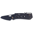 Nóż składany WE Knife Vision R Black Titanium, Black Stonewashed CPM 20CV by Snecx Tan (WE21031-2)