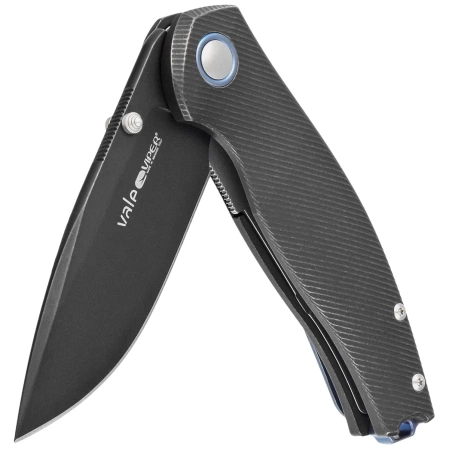 Nóż składany Viper Vale DSW Titanium, Dark Stonewashed MagnaCut by Jesper Voxnæs (V6007DTBL)