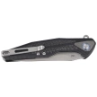 Nóż składany RikeKnife Tulay Integral Black G10/Carbon Fiber, Satin 154CM (RK-TULAY-B/CF)