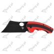 Bestech Knife Skirmish Red /  Black G10, Black Stonewashed D2 (BG44D)