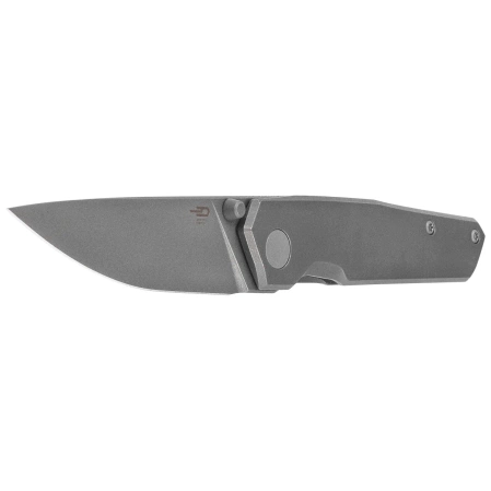 Bestech VK-Kuze Knife Dark Grey Titanium, Dark Bead Blast / Stonewashed MagnaCut by Vulpex Knives (BT2504B)
