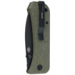WE Knife Banter Green Micarta, Black Stonewashed CPM S35VN by Ben Petersen (2004J)