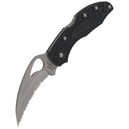 Spyderco Byrd Hawkbill FRN Black, SpyderEdge (BY22SBK)