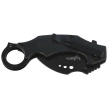 Martinez Albainox Training Karambit 3D Skull Black ABS, Blunt 3Cr13MoV (18713-A)