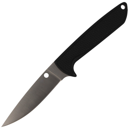 Spyderco Waterway G-10 Black PlainEgde Knife (FB43GP)