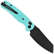 Nóż składany Bestechman Cicada's Wing Light Blue G10, Black PVD 10Cr15MoV (BMK06J)
