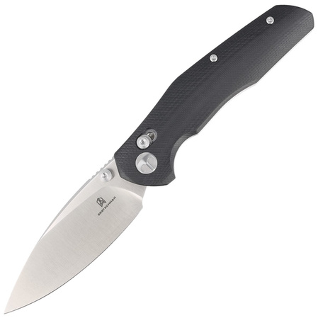 Bestechman Ronan Knife Black G10, Satin 14C28N (BMK02A)
