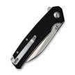 Sencut Awassi Knife Black G10, Satin 9Cr18MoV (S24065-1)