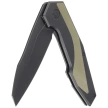 Civivi Knife Hypersonic Black Steel / OD Green G10, Black Stonewashed 14C28N by Gustavo T. Cecchini (C22011-1)