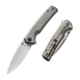 WeKnife Subjugator Knife Gray Titanium, Satin CPM 20CV (WE21014C-1)