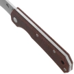 Nóż składany BlackFox Ciol Brown Canvas Micarta, Stonewashed 440C by Denis Simonutti (BF-748 MIB)