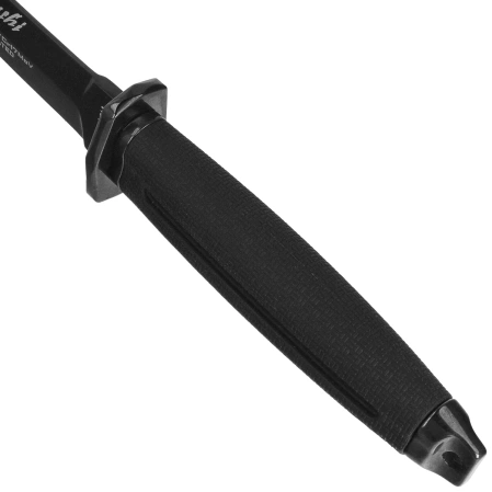 Sztylet japoński Tokisu Musashi Black Rubber, Black Titanium 7Cr17Mov (32696)