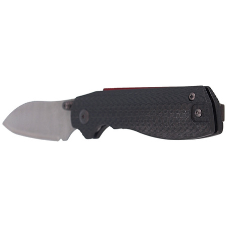 Nóż składany Sandrin Knives Torino V2 Carbon Fiber, Polyhedral Tungsten Carbide 71HRC