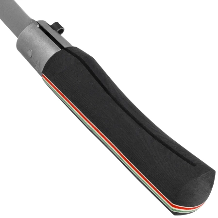 Nóż składany Antonini Old Bear World Italy L Laminated Black Wood, Satin W.1.4060 Nitrogen (9307/21_MTK)