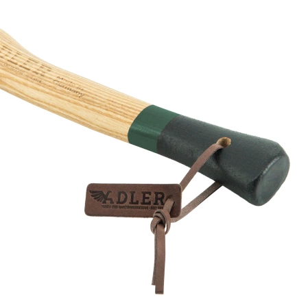Toporek Adler Scout Black / Green Ash Wood, C60 Carbon Steel (280.0E030A012)