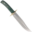 Muela BW-Classic-19G Green Jute Micarta Knife, Satin X50CrMoV15