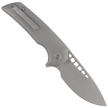 Nóż składany WE Knife Mini Malice Gray Titanium, Gray Stonewash CPM 20CV by Ferrum Forge (WE054BL-2)