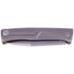 LionSteel Thrill Knife Grey Titanium, Satin M390 by Molletta (TL GY)