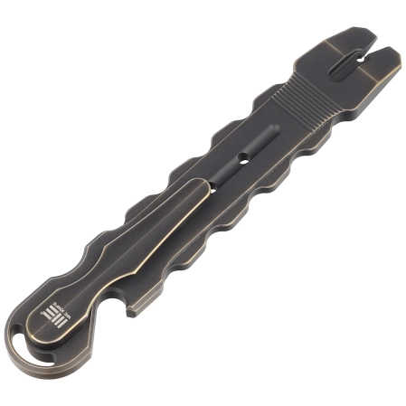 WE Knife Gesila Titanium Prybar MultiTool, Antique Bronze (A-08A)