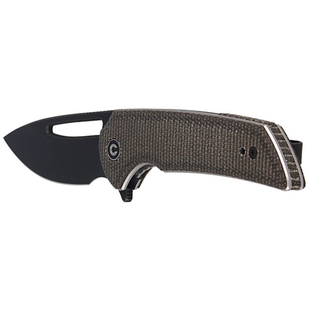 Nóż CIVIVI Odium Dark Green Micarta, Black Stonewashed (C2010G)