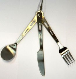 Niezbędn Recon Tytan Standard 3 cz. mater Tytan grey Plain Klamra 160 mm 13.1/215 - 46 481