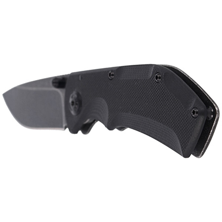 Nóż FoxEdge Pop Smoke G10 Black, Stone Washed PVD by Russ Kommer (FE-023)