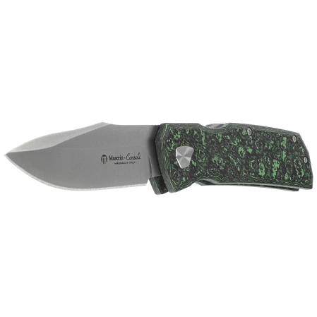 Maserin 502 Power Knife Jungle Wear FatCarbon, Satin MagnaCut by Sergio Consoli (502/VM)