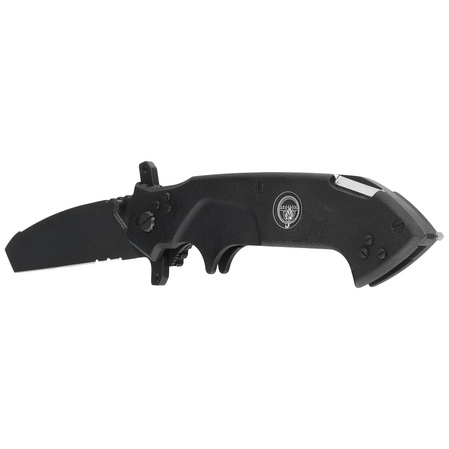 Nóż składany Extrema Ratio Glauca B1 Black Aluminium, Black MIL-C N690 (04.1000.0139/BLK)