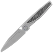 Nóż składany Rike Knife Baidi S Titanium/Carbon Fiber, Bead Blasted M390 (RK-Baidi-S-P/BCF)