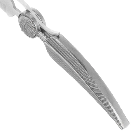 Nóż składany Martinez Albainox Apache Feather Gray Zamak, Laser Ornated 3Cr13Mov (10581)